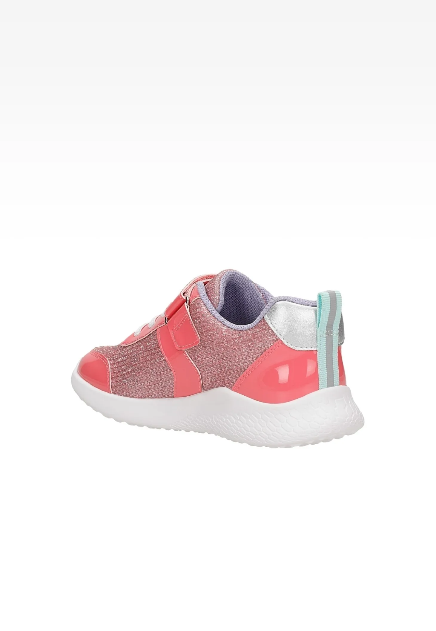 BARTEK różowe sneakersy dla dziewcząt z błyszczącym materiałem 87005-15