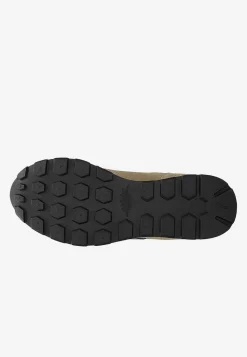 Beżowe sneakersy RELAKS z czarnymi elementami
