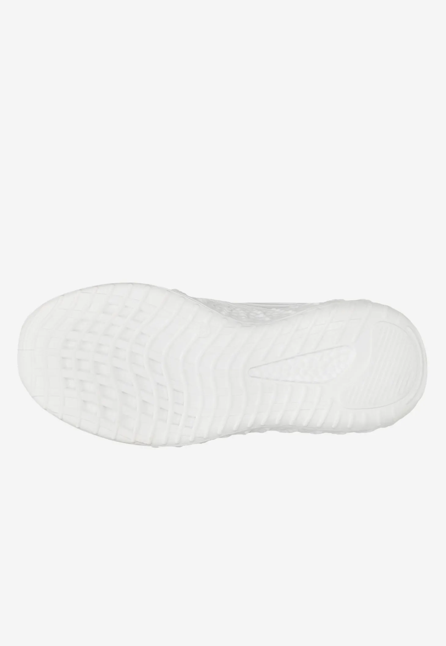 Białe monochromatyczne sneakersy RELAKS z materiału