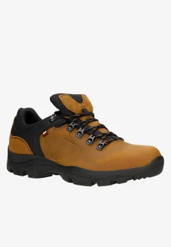 Brązowe buty trekkingowe męskie