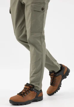 Brązowe buty trekkingowe męskie