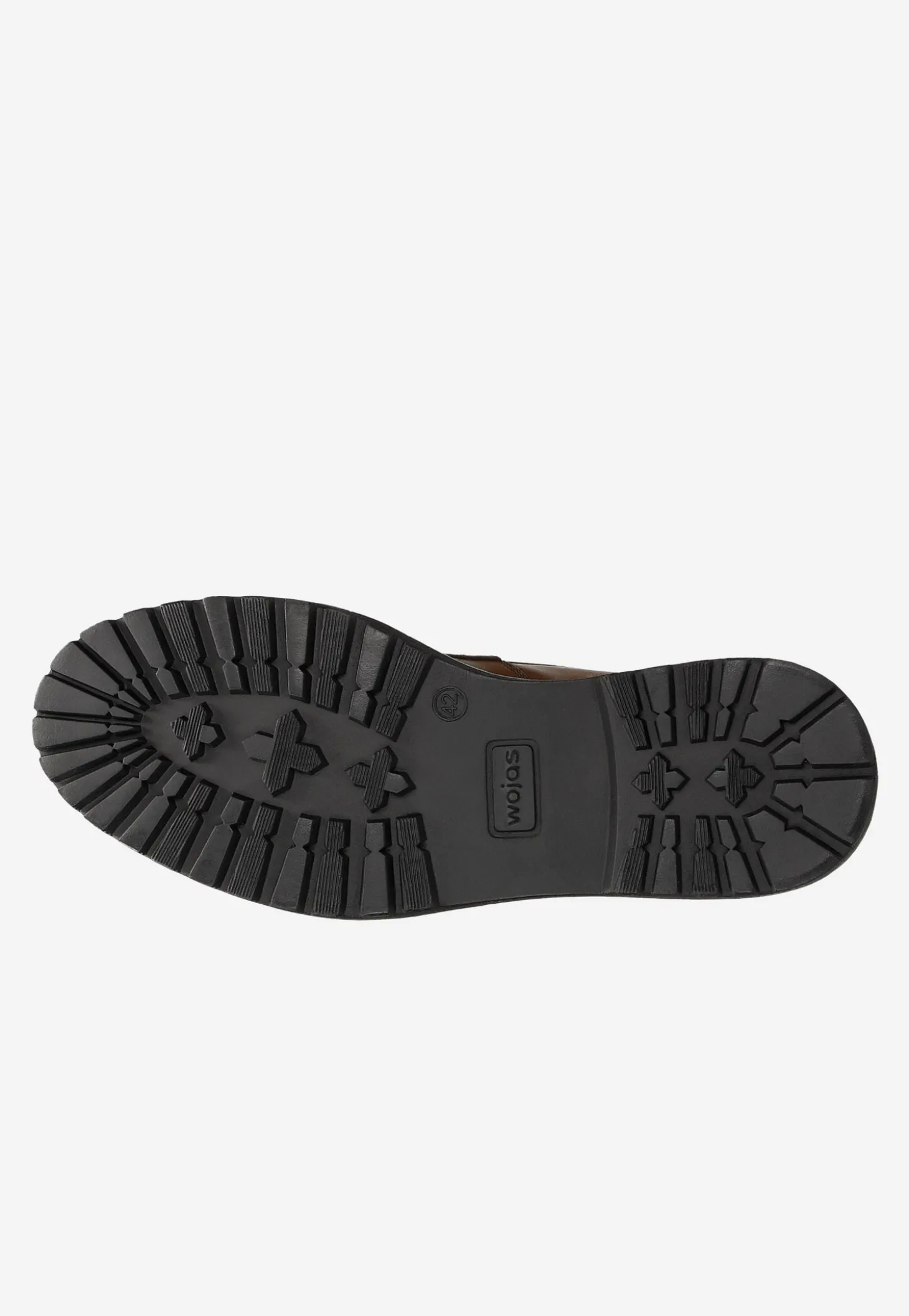 Brązowe skórzane mokasyny męskie penny loafers