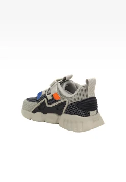 Chłopięce sneakersy z elastyczną siateczką i rzepem BARTEK 87007-10