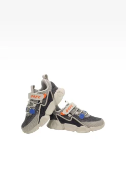 Chłopięce sneakersy z elastyczną siateczką i rzepem BARTEK 87007-10