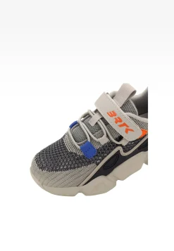 Chłopięce sneakersy z elastyczną siateczką i rzepem BARTEK 87007-10