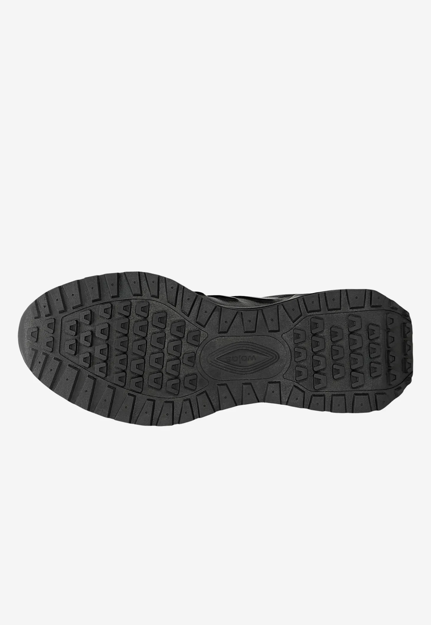 Czarne awangardowe sneakersy męskie