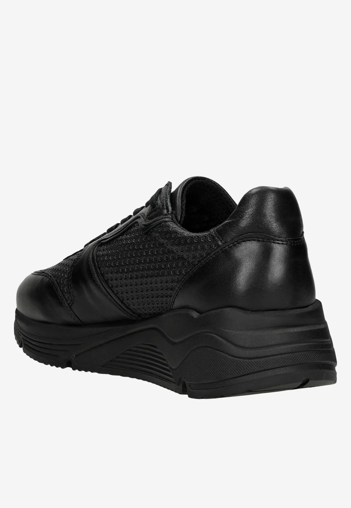 Czarne całoroczne sneakersy męskie