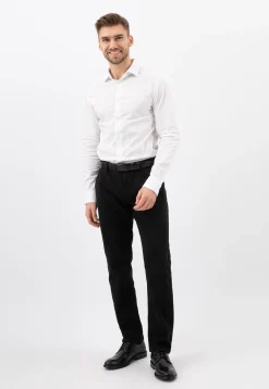 Czarne eleganckie półbuty męskie sznurowane