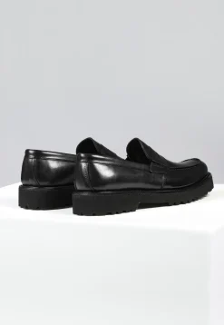 Czarne męskie loafersy PREMIUM