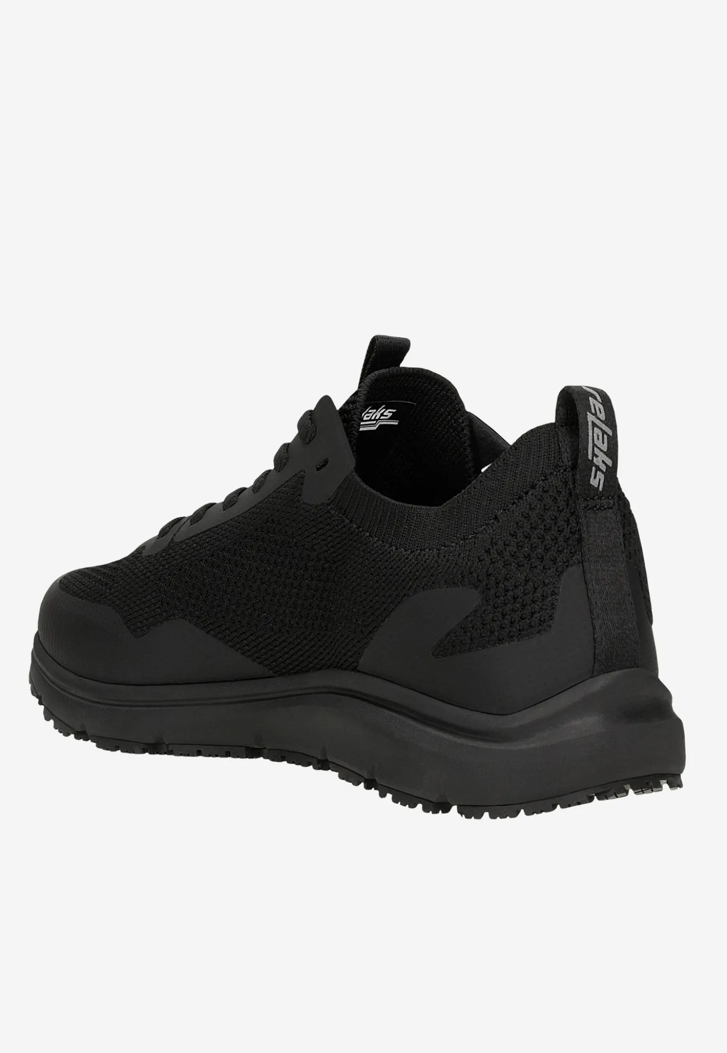 Czarne siateczkowe sneakersy RELAKS