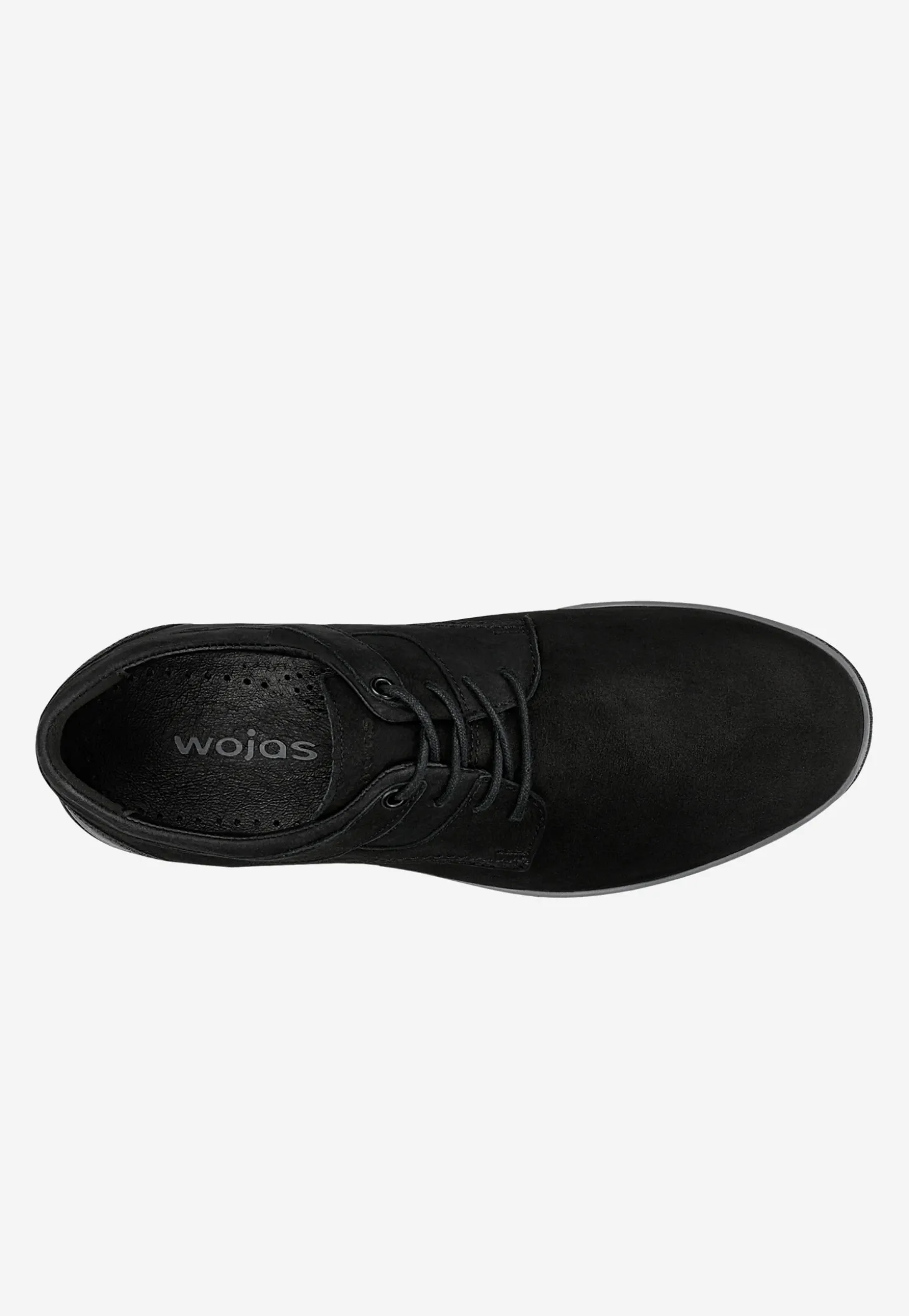 Czarne sneakersy męskie na płaskiej podeszwie