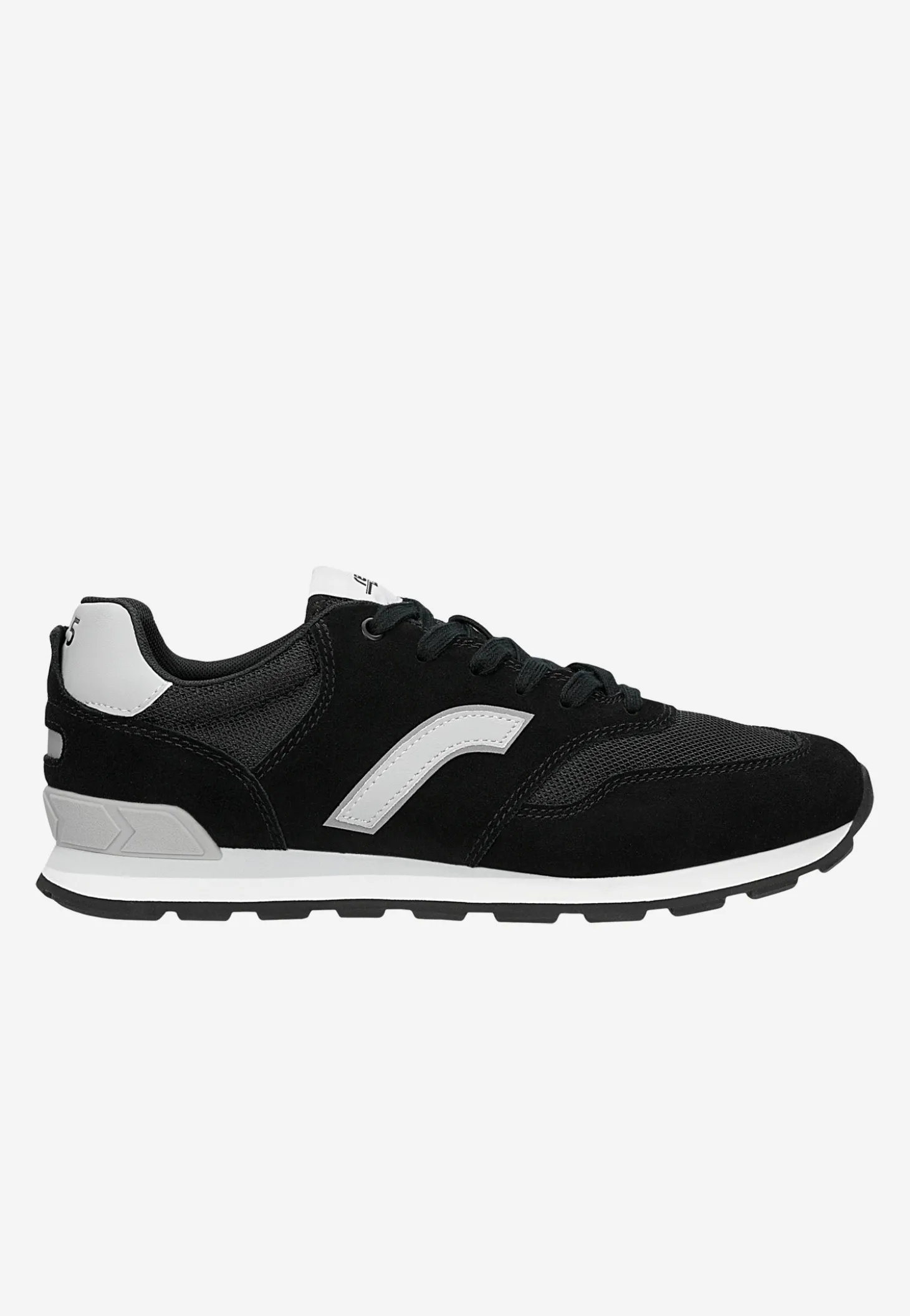 Czarne sportowe sneakersy RELAKS