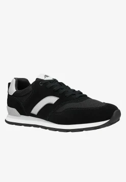 Czarne sportowe sneakersy RELAKS