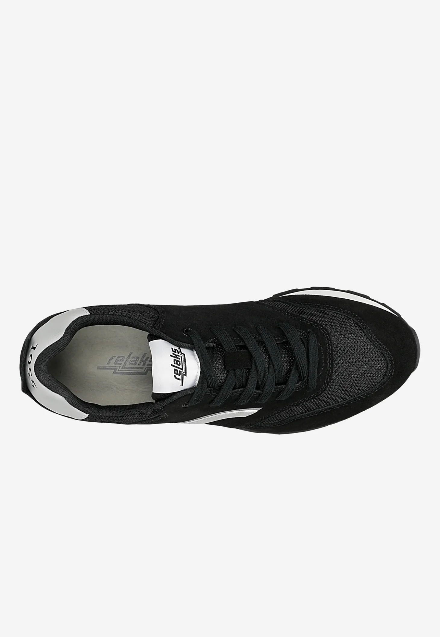 Czarne sportowe sneakersy RELAKS