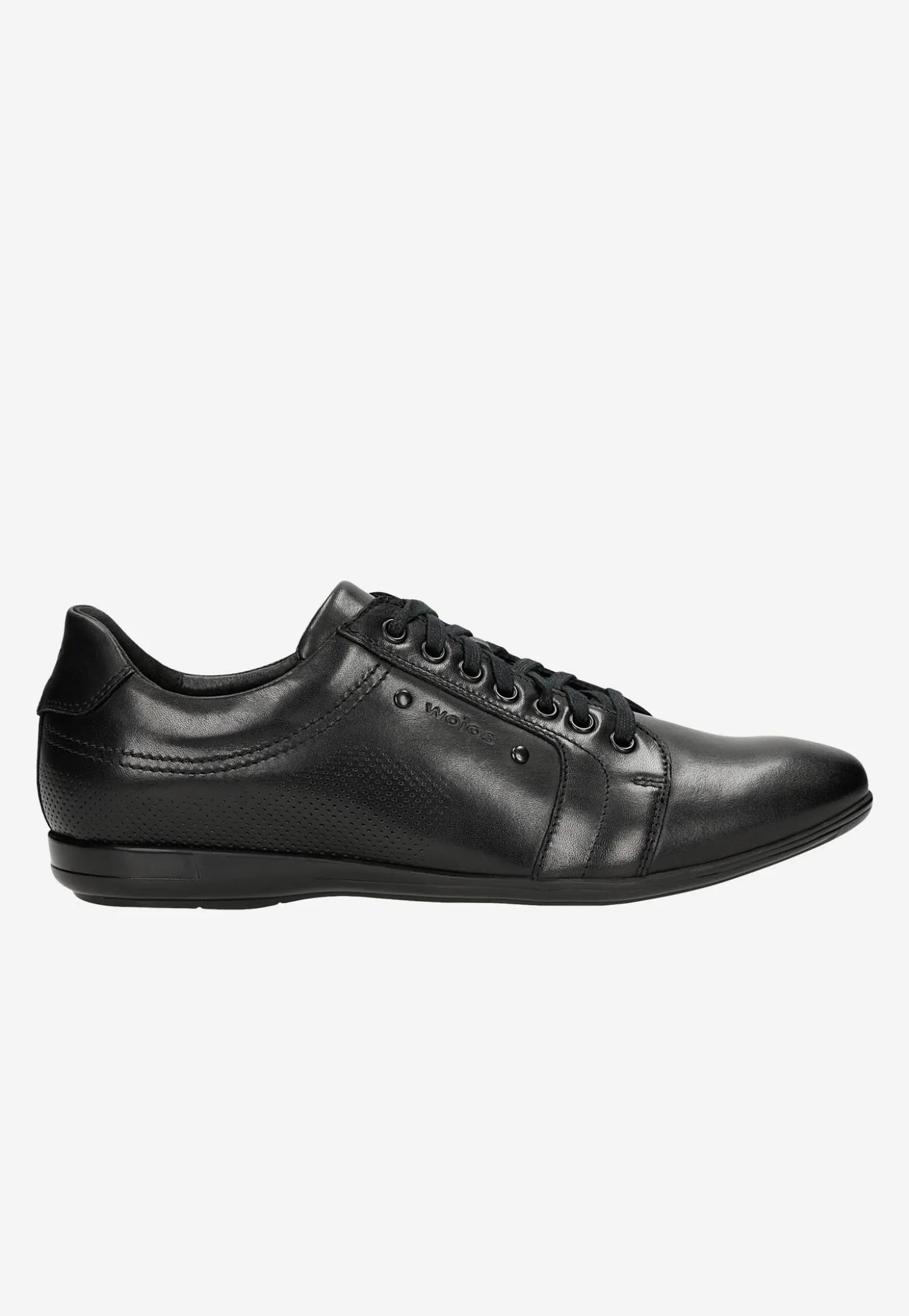 Czarne uniwersalne sneakersy męskie