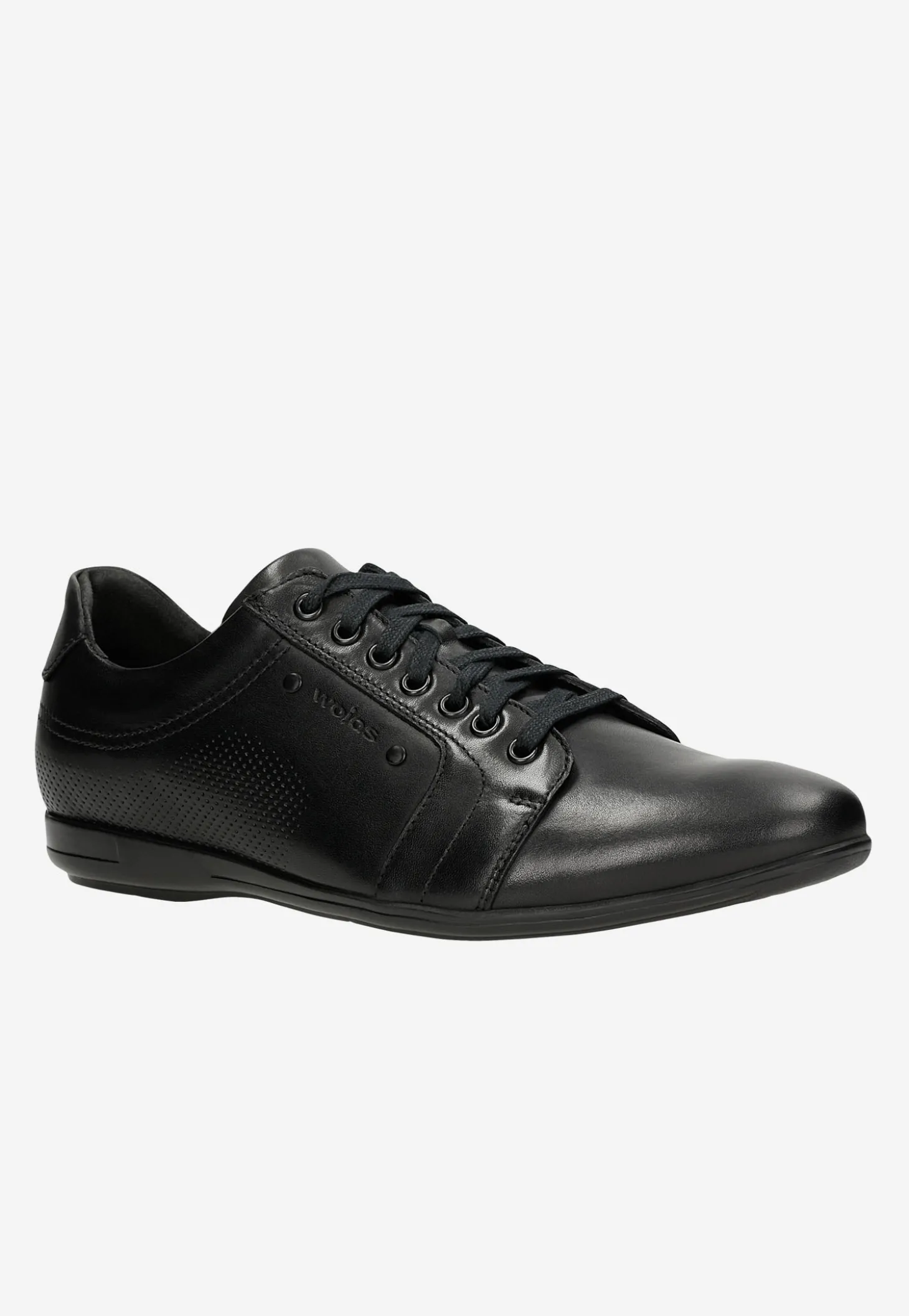 Czarne uniwersalne sneakersy męskie
