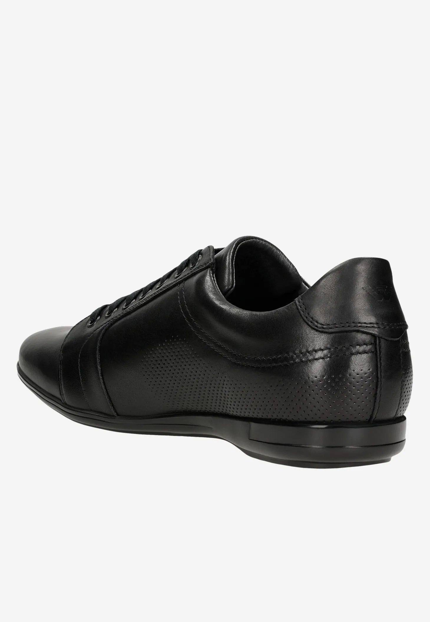 Czarne uniwersalne sneakersy męskie