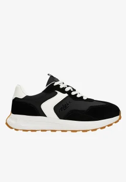Czarno-białe sneakersy RELAKS