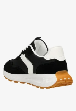 Czarno-białe sneakersy RELAKS