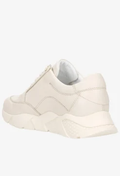 Delikatne beżowe sneakersy damskie
