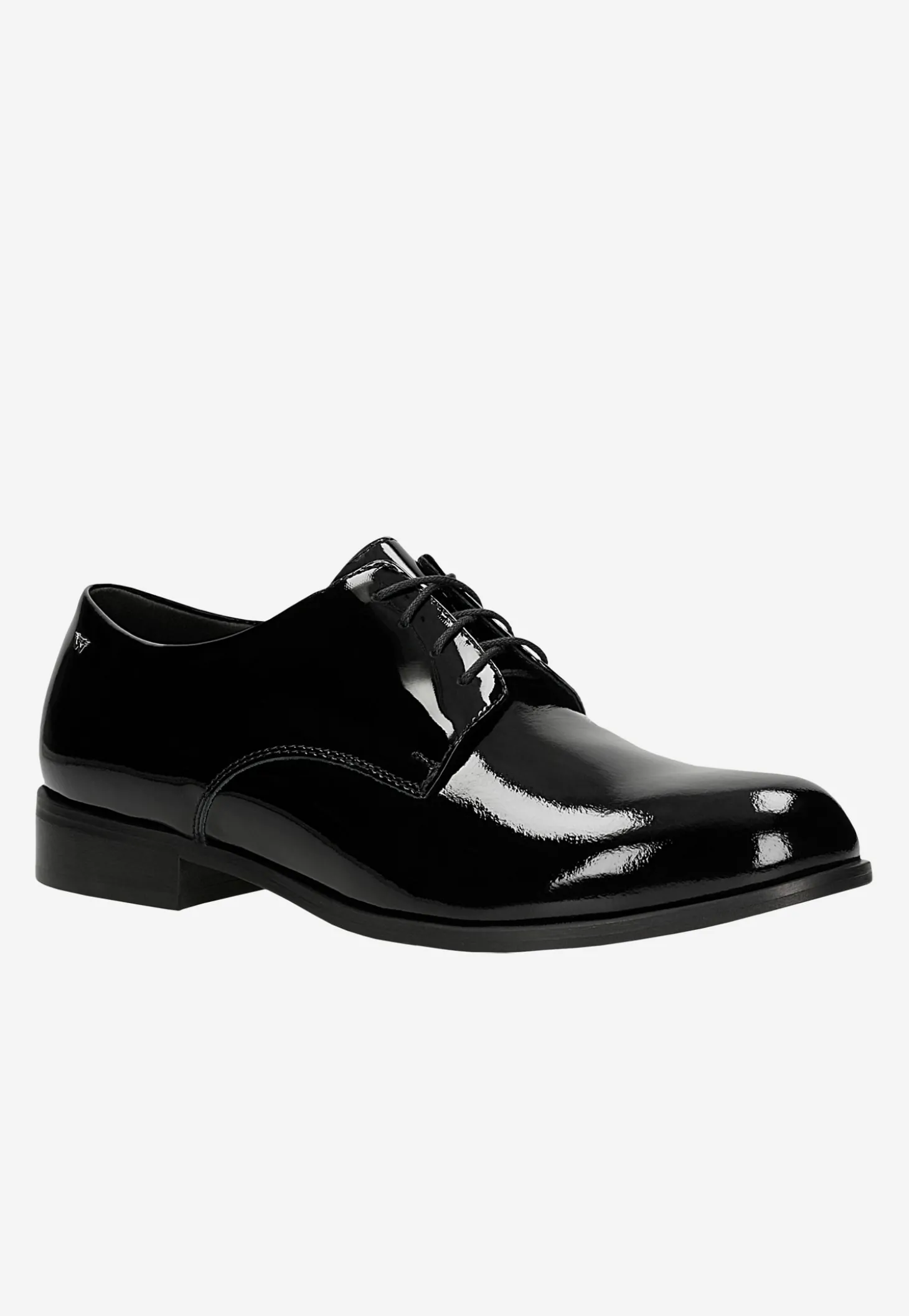 Eleganckie lakierowane półbuty damskie
