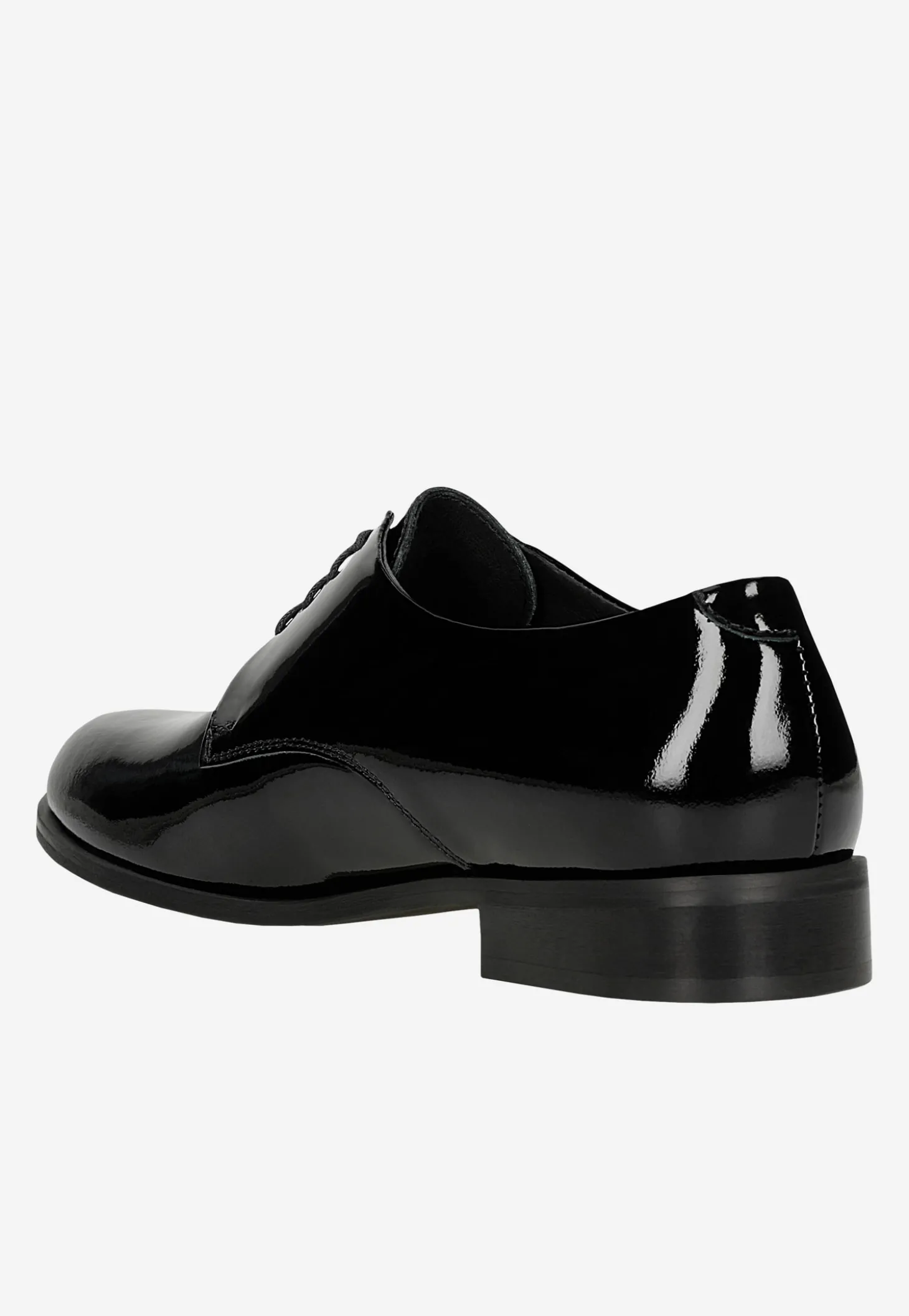 Eleganckie lakierowane półbuty damskie