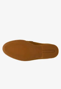 Jasnobrązowe loafersy męskie