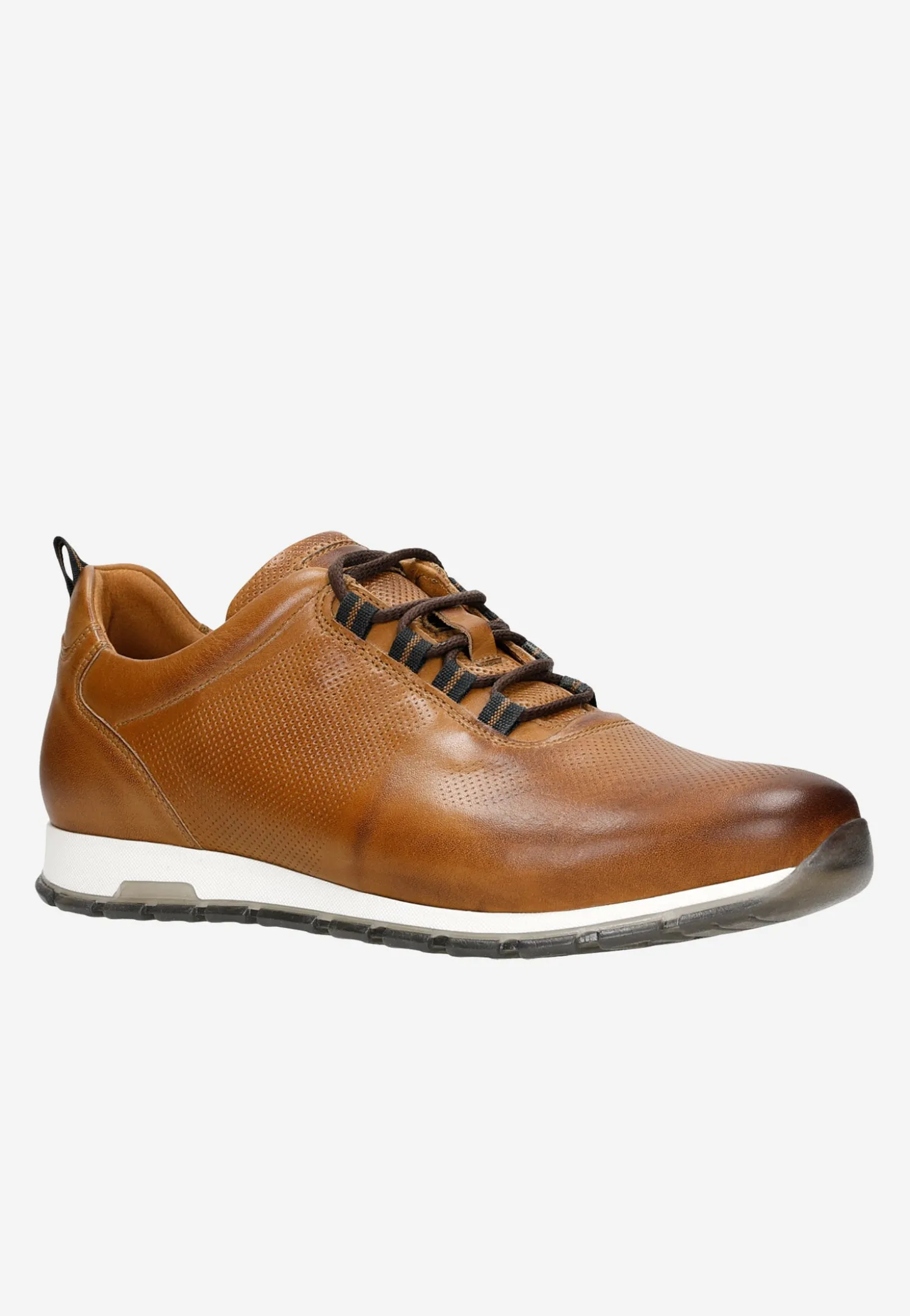Jasnobrązowe sneakersy męskie w casualowym stylu