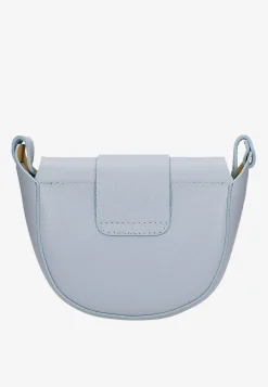 Jasnoniebieska torebka damska saddle bag