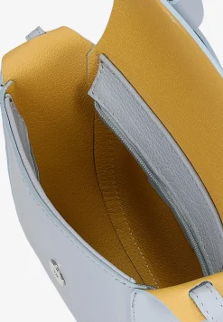 Jasnoniebieska torebka damska saddle bag