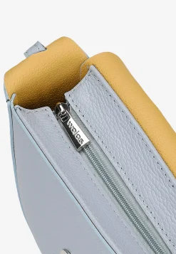 Jasnoniebieska torebka damska saddle bag