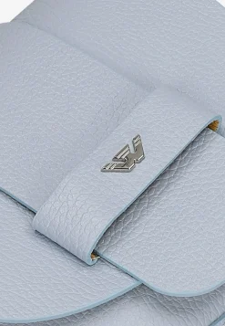 Jasnoniebieska torebka damska saddle bag