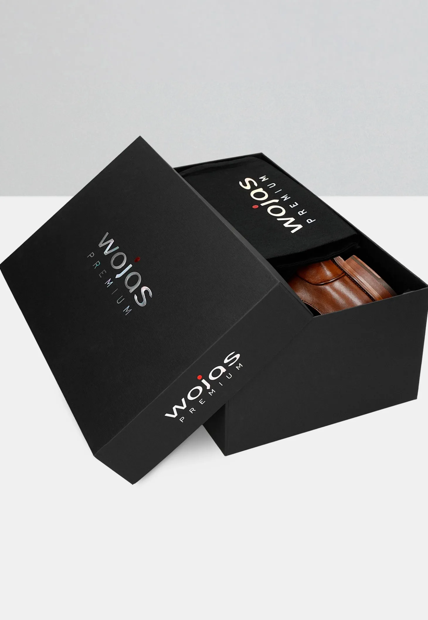 Klasyczne skórzane półbuty wizytowe męskie PREMIUM