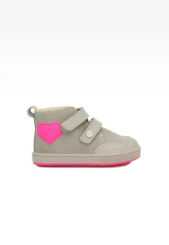 Mini first steps BARTEK 136300-14, dla dziewcząt, szaro-różowy