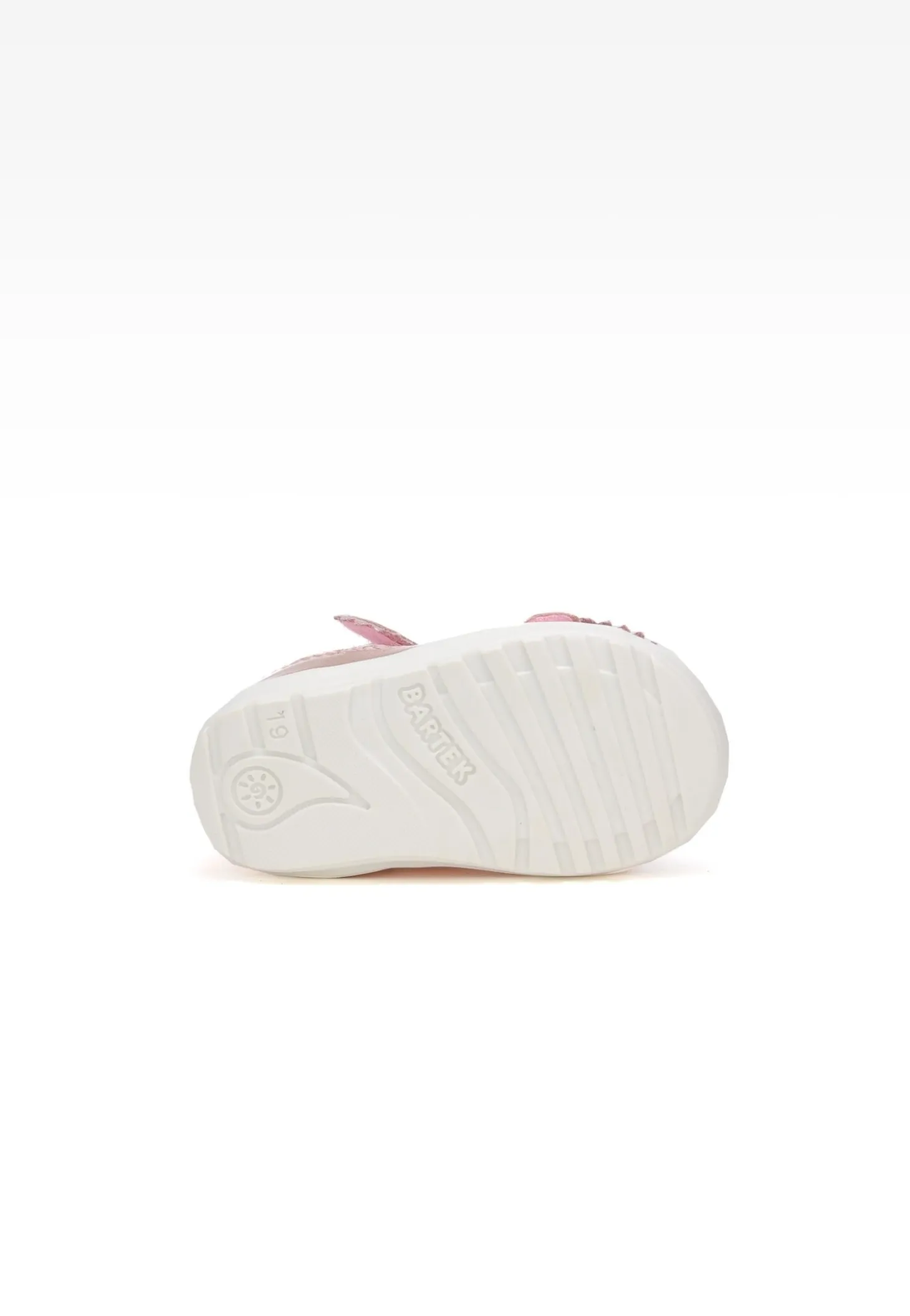 Mini first steps BARTEK W-071181/NRG II, dla dziewcząt, różowo-złoty