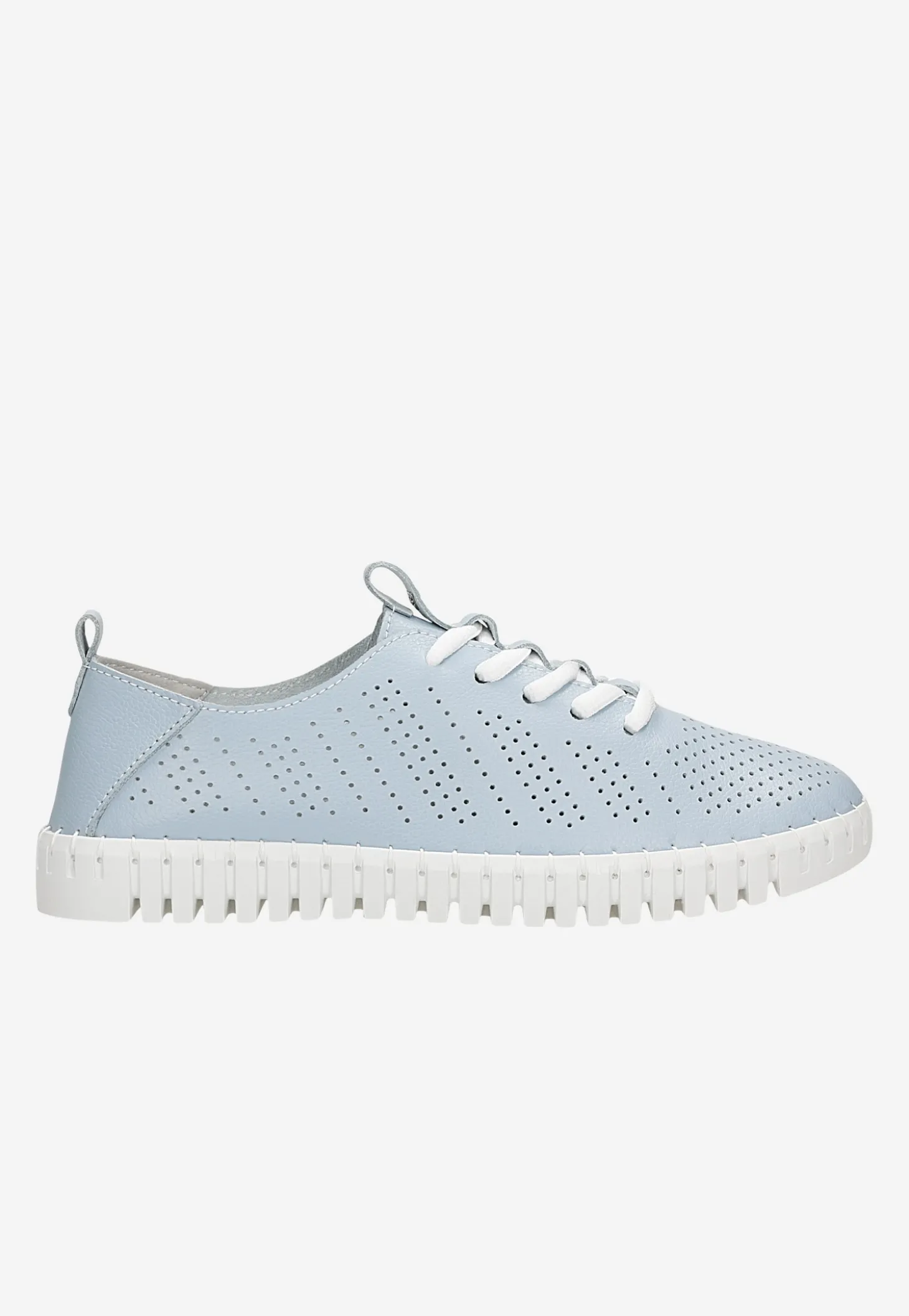 Niebiesko-białe trampki damskie z linii Comfort