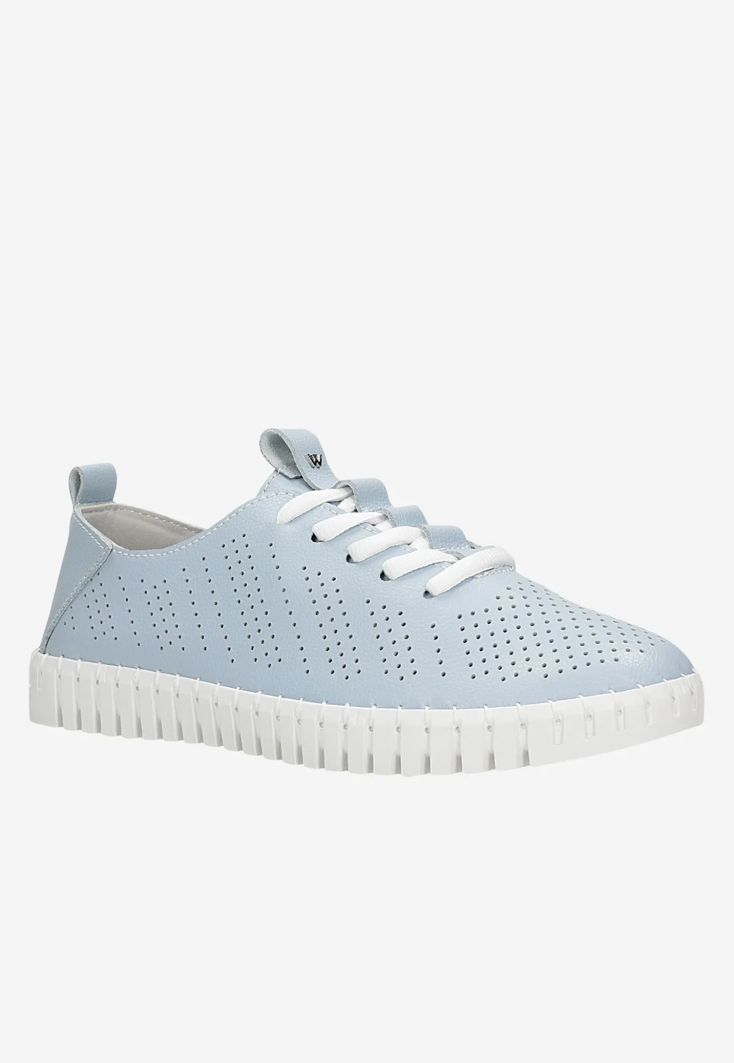Niebiesko-białe trampki damskie z linii Comfort