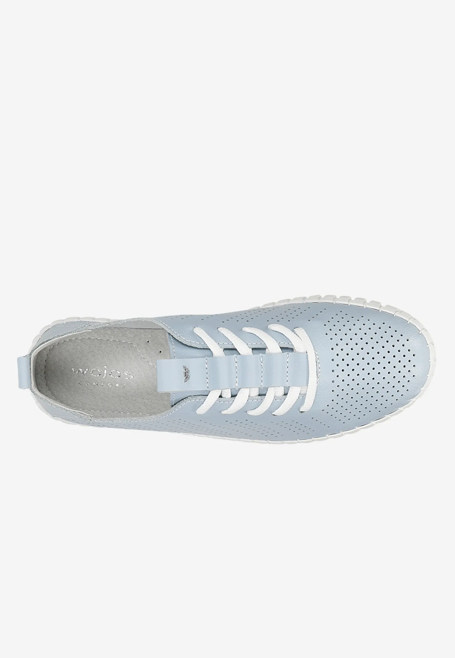 Niebiesko-białe trampki damskie z linii Comfort
