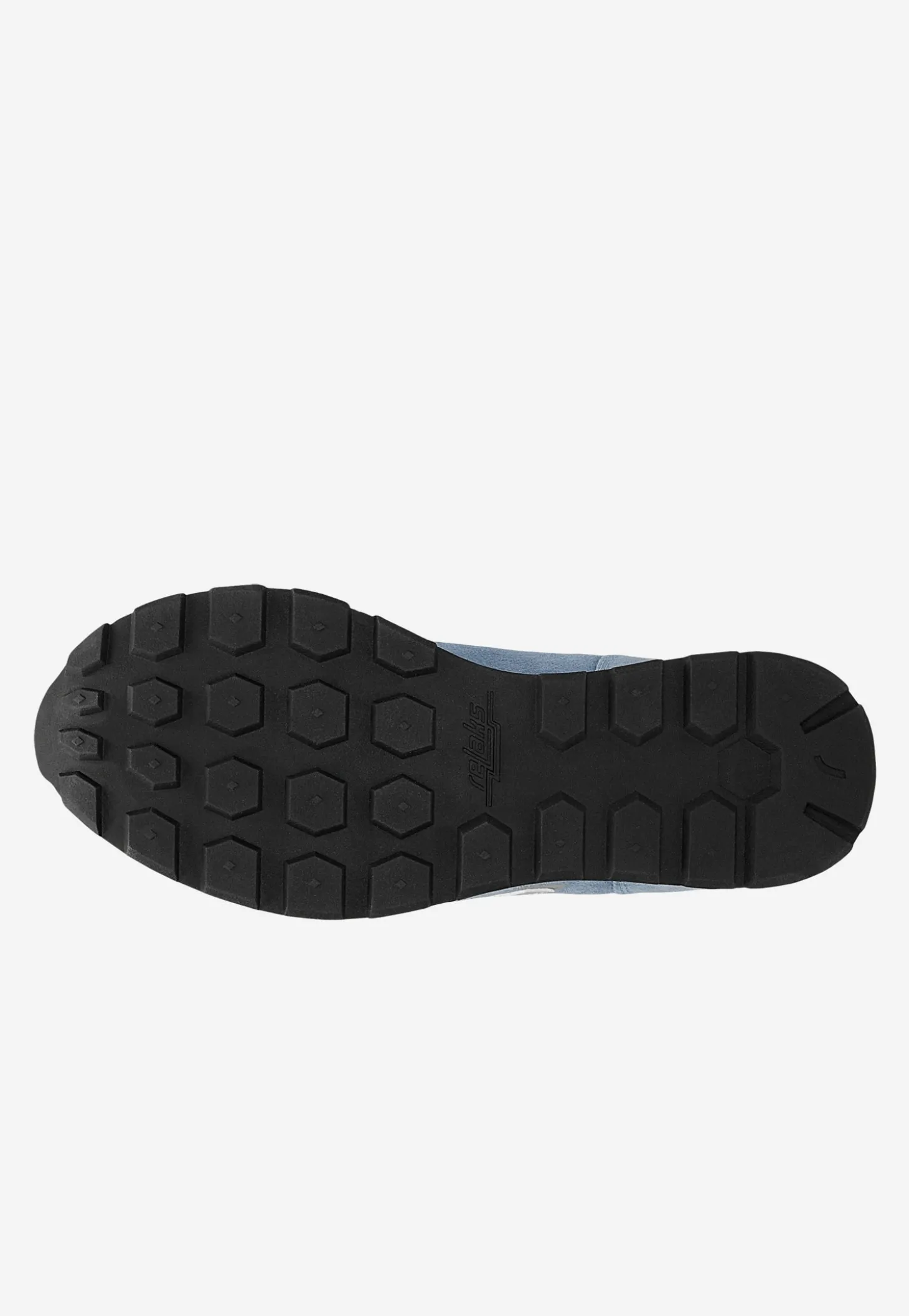 Niebiesko-granatowe sneakersy RELAKS z szarymi wstawkami
