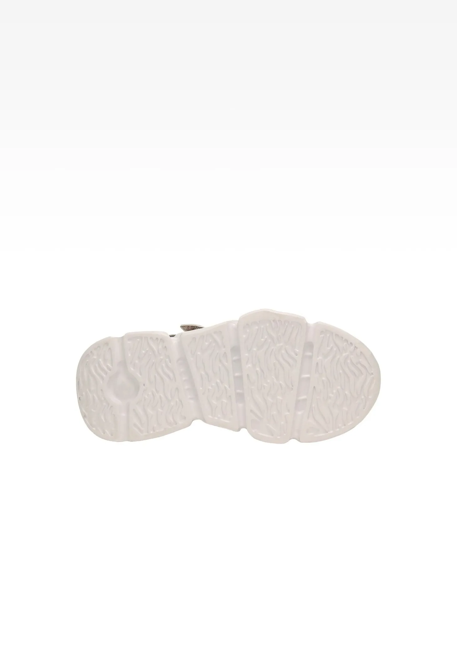 Popielate sneakersy z materiału dla dziewczynki BARTEK 87007-14