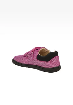 Różowe półbuty barefoot z mieniącym się wzorem BARTEK 83005-65