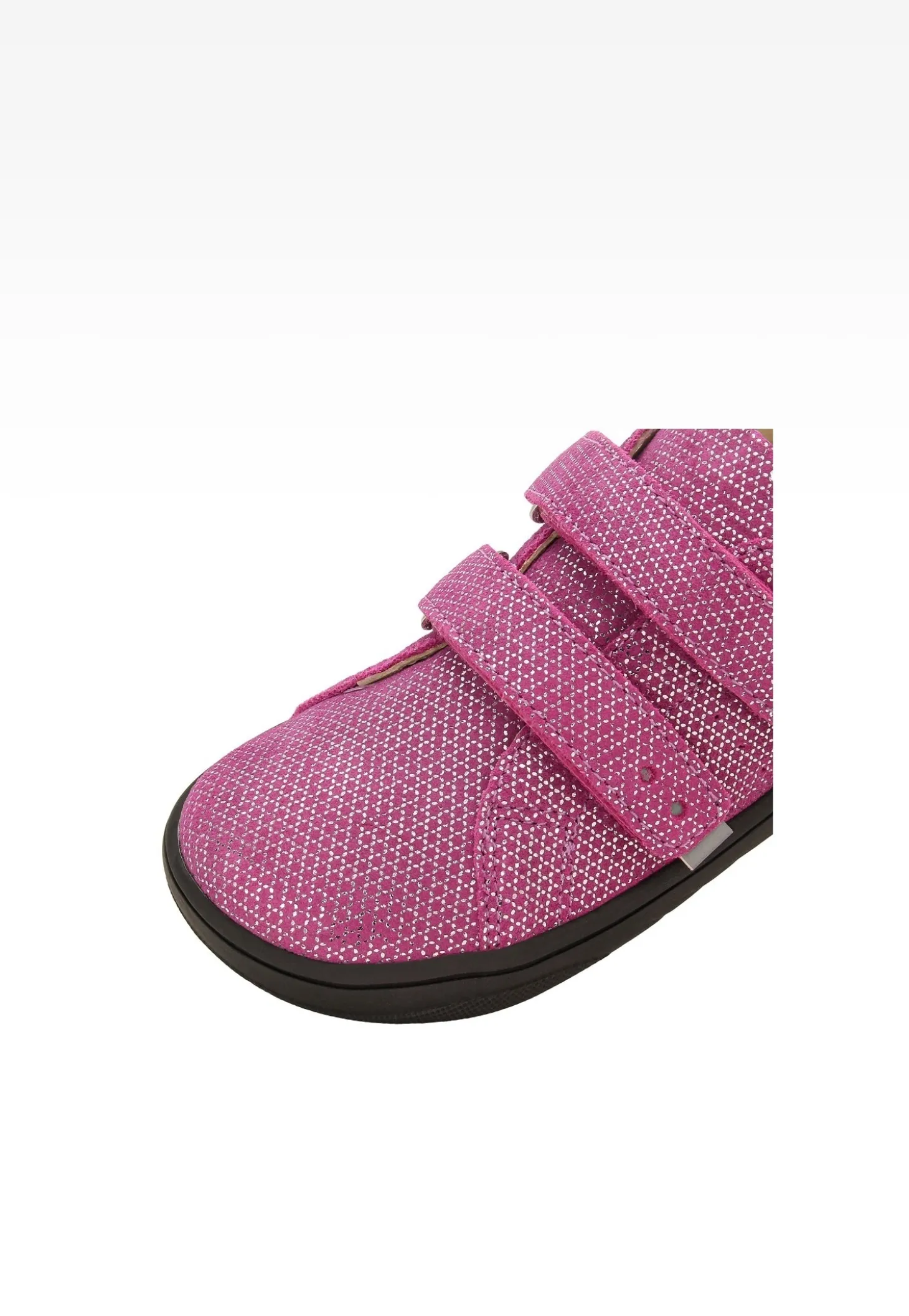 Różowe półbuty barefoot z mieniącym się wzorem BARTEK 83005-65