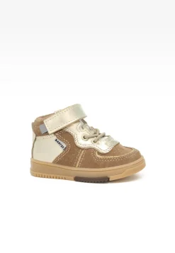 Sneakers BARTEK 11583004, beżowo-złoty