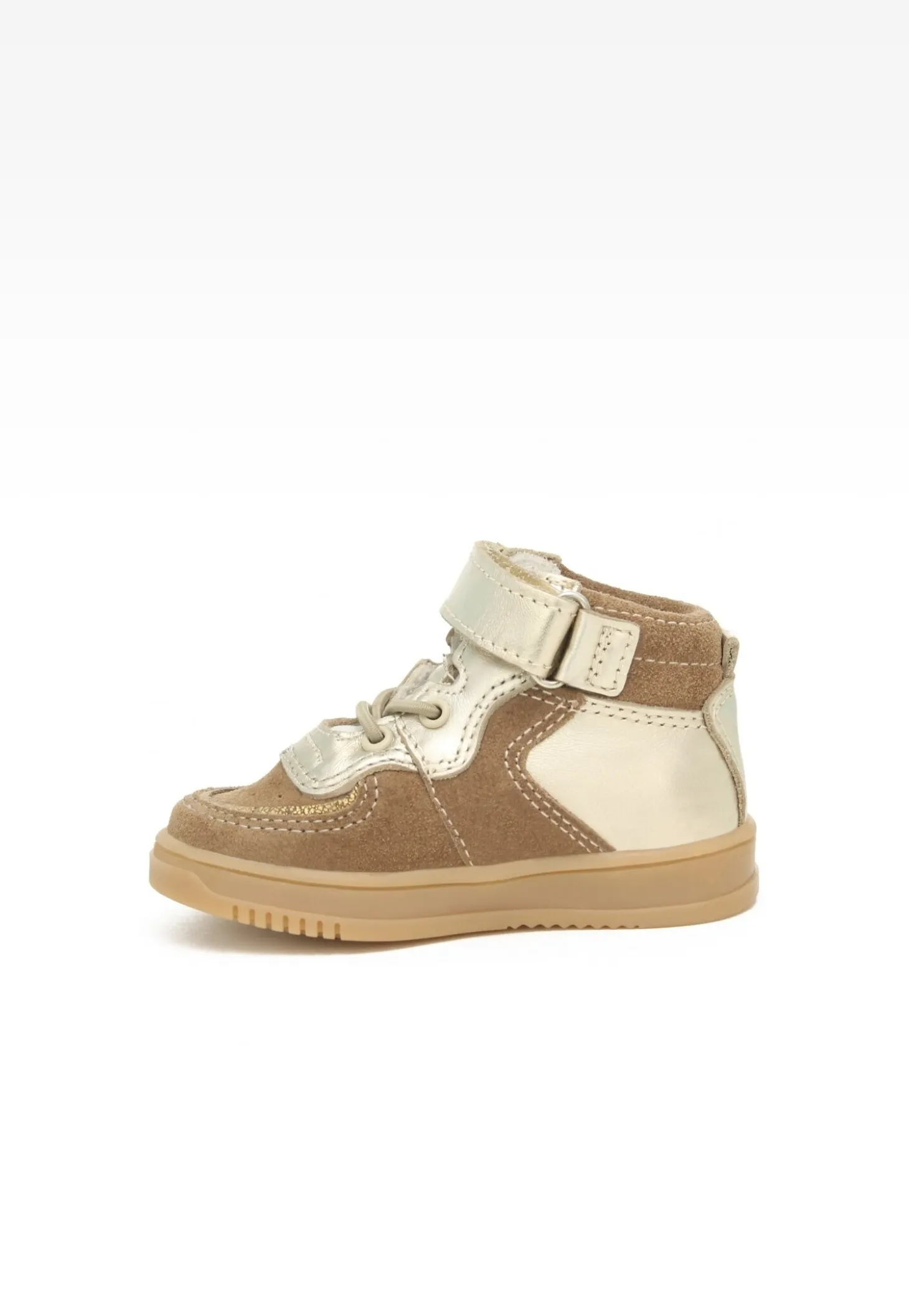 Sneakers BARTEK 11583004, beżowo-złoty