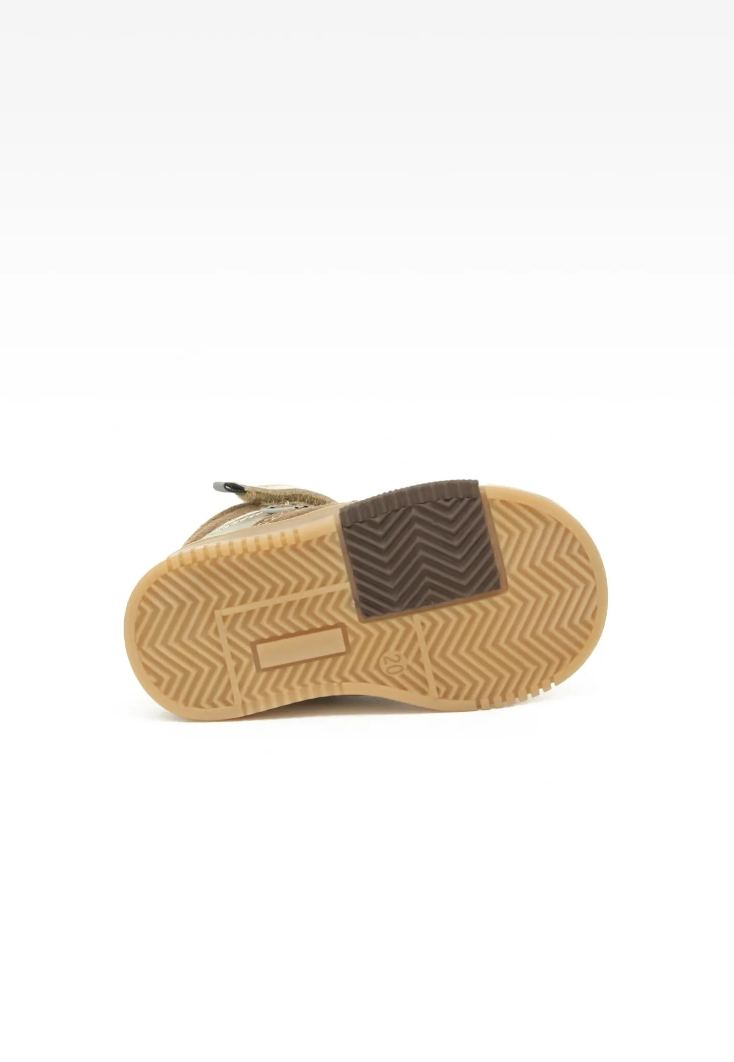Sneakers BARTEK 11583004, beżowo-złoty