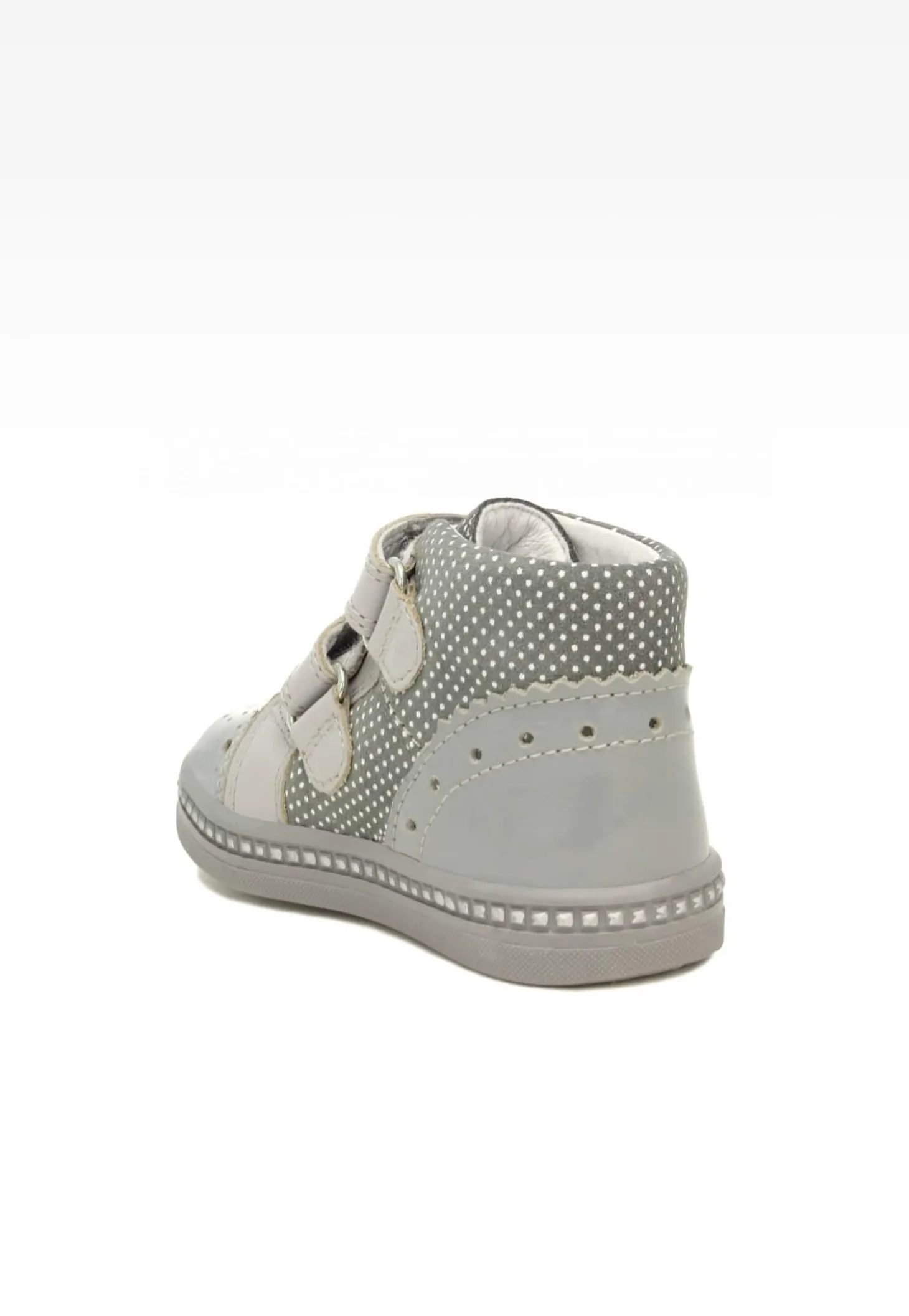 Sneakers BARTEK 91764-028, dla dziewcząt, szary