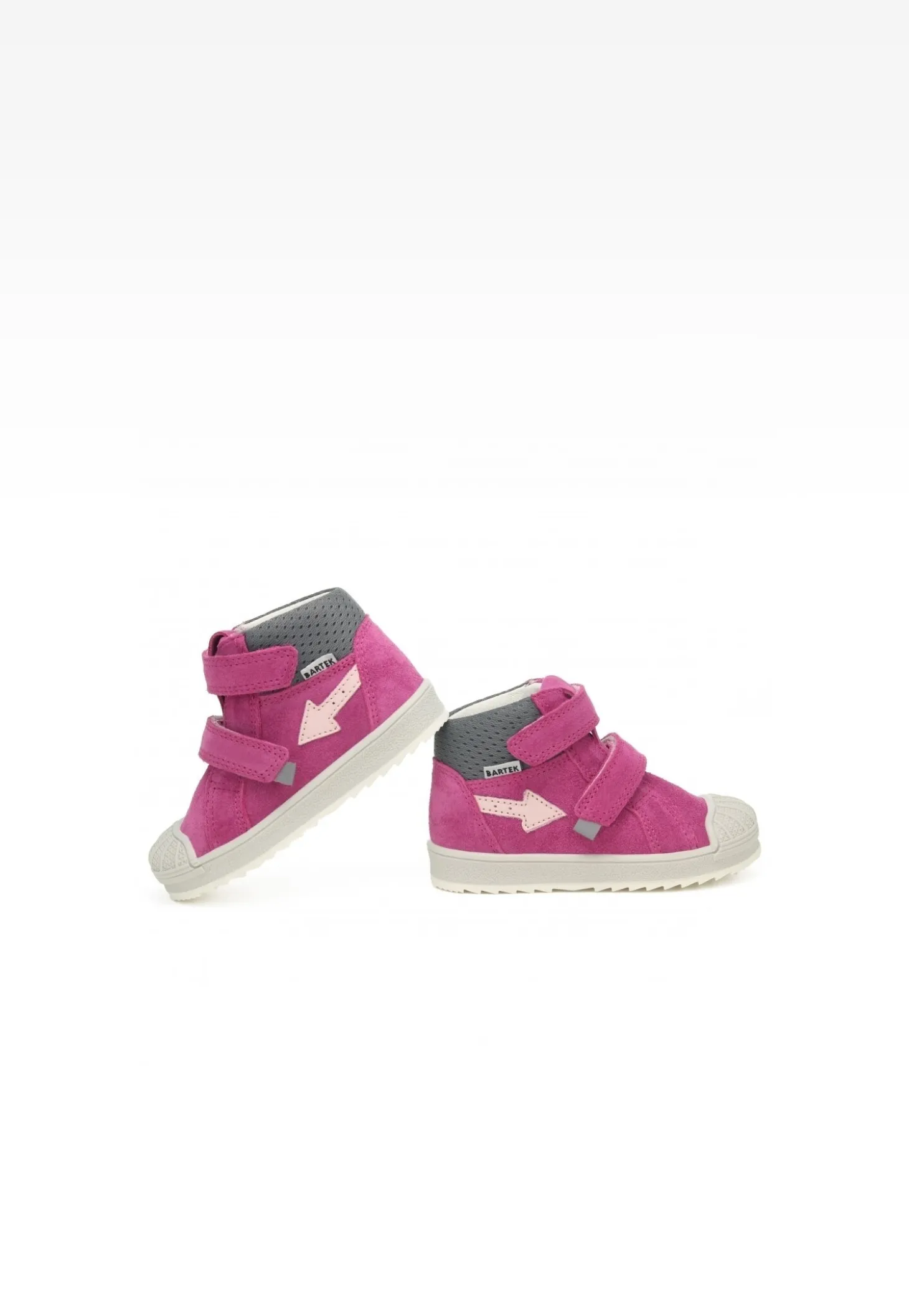 Sneakers BARTEK 11948039, dla dziewcząt, różowy