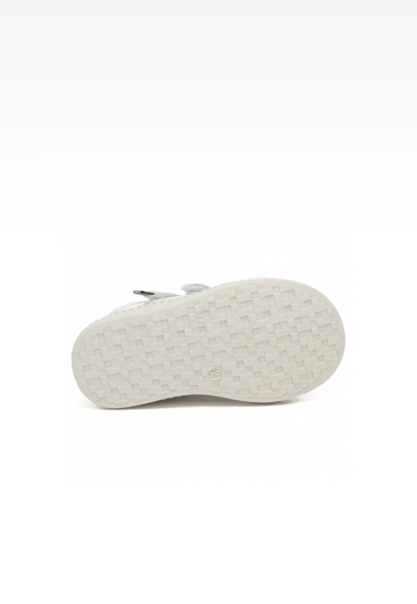 Sneakers BARTEK 091764-025 II, dla dziewcząt, biało-srebrny