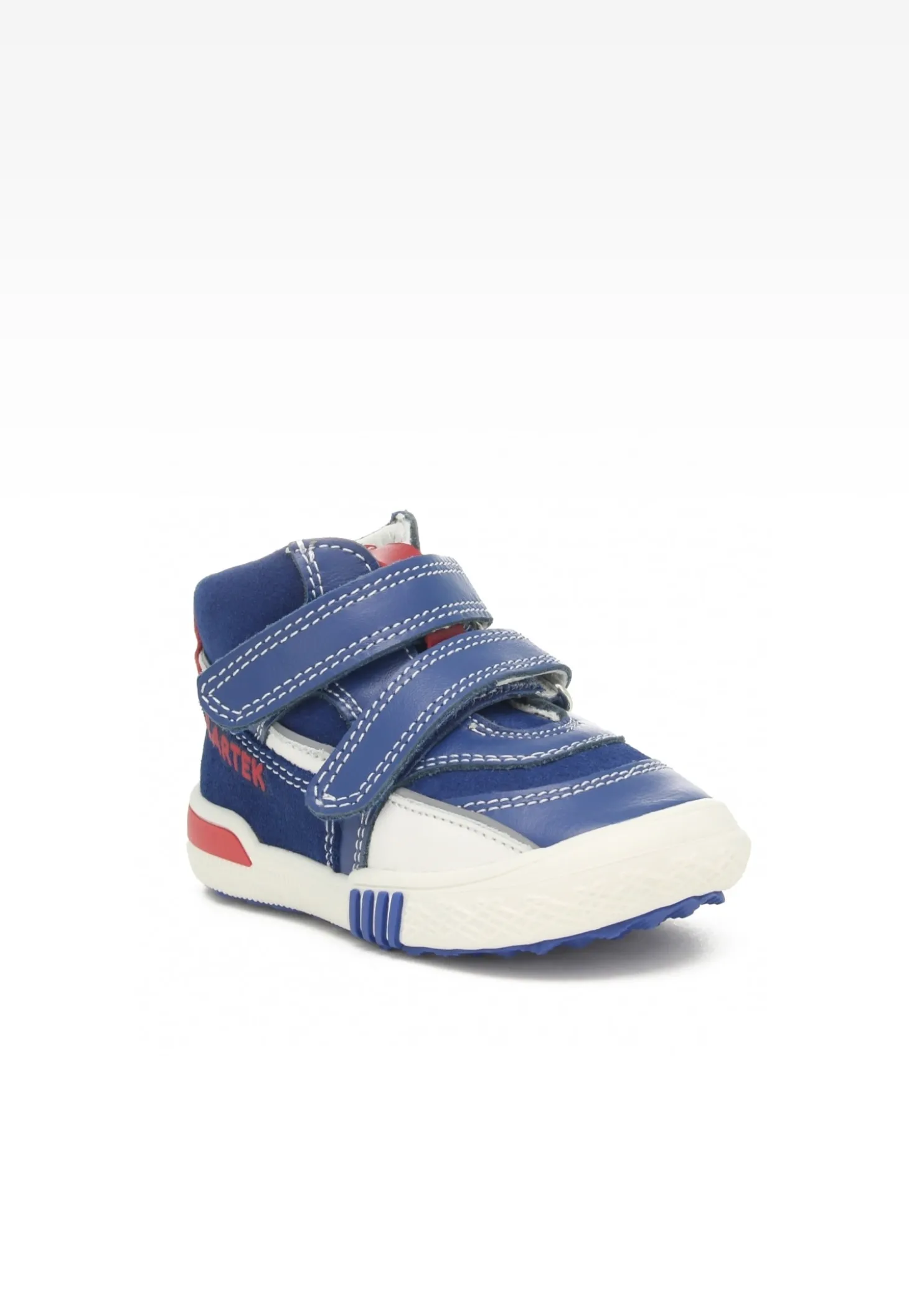 Sneakers BARTEK 91756-003, niebiesko-biały