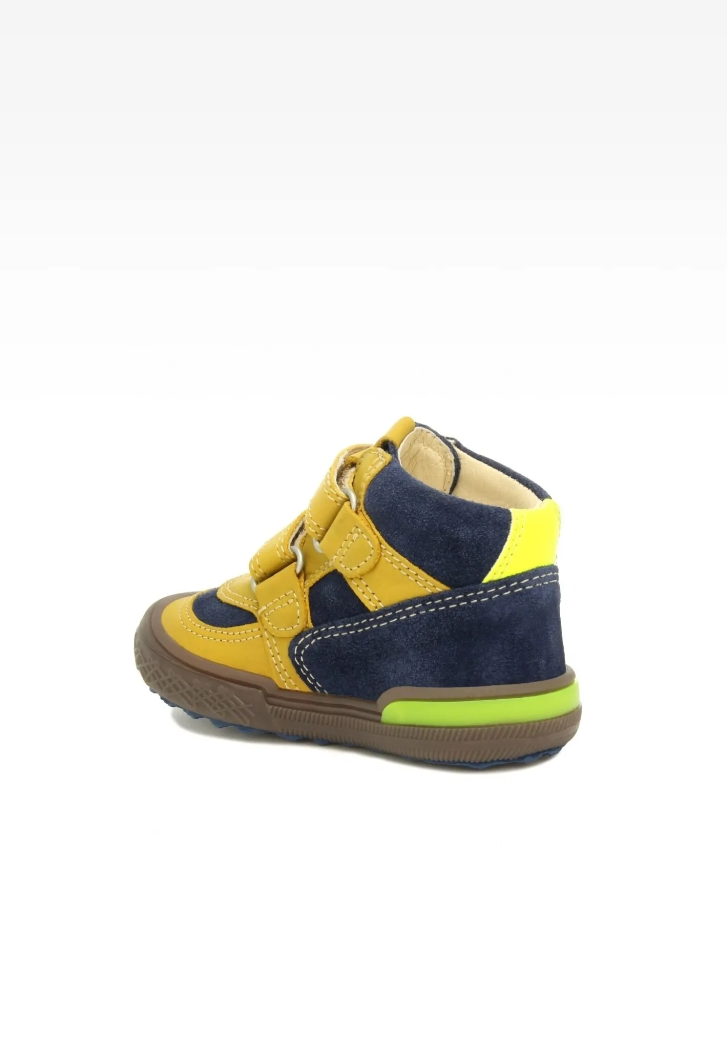 Sneakers BARTEK 91756-010, ocean-żółty